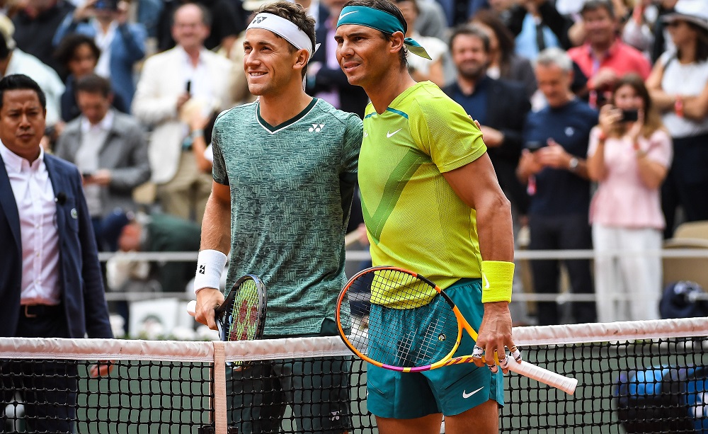 Rafael Nadal e Casper Ruud