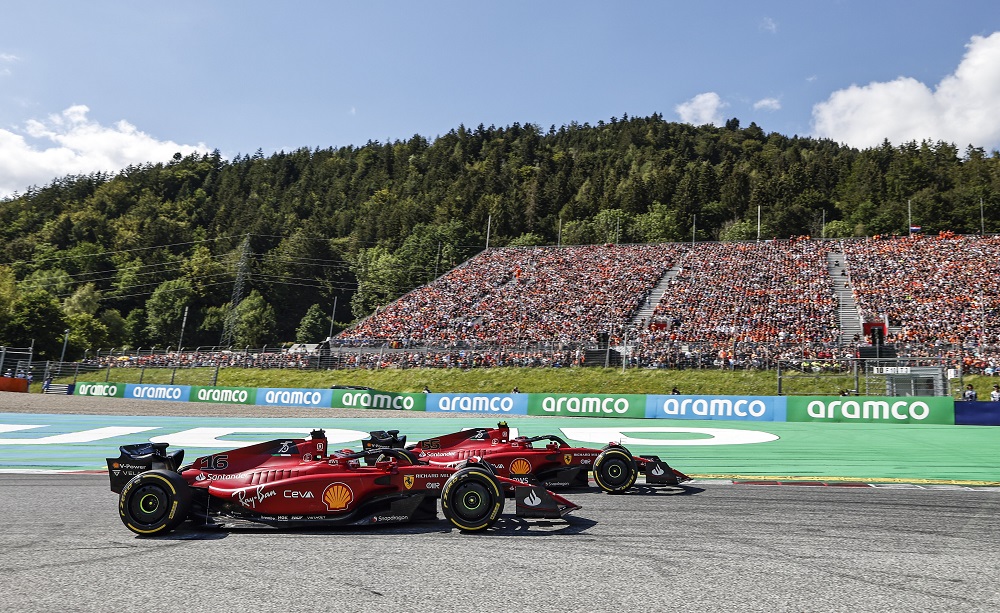 Charles Leclerc e Carlos Sainz