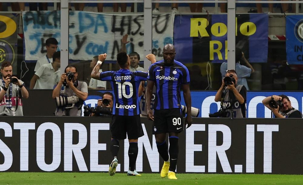 Lautaro Martinez e Romelu Lukaku