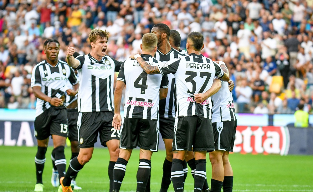 Udinese esultanza