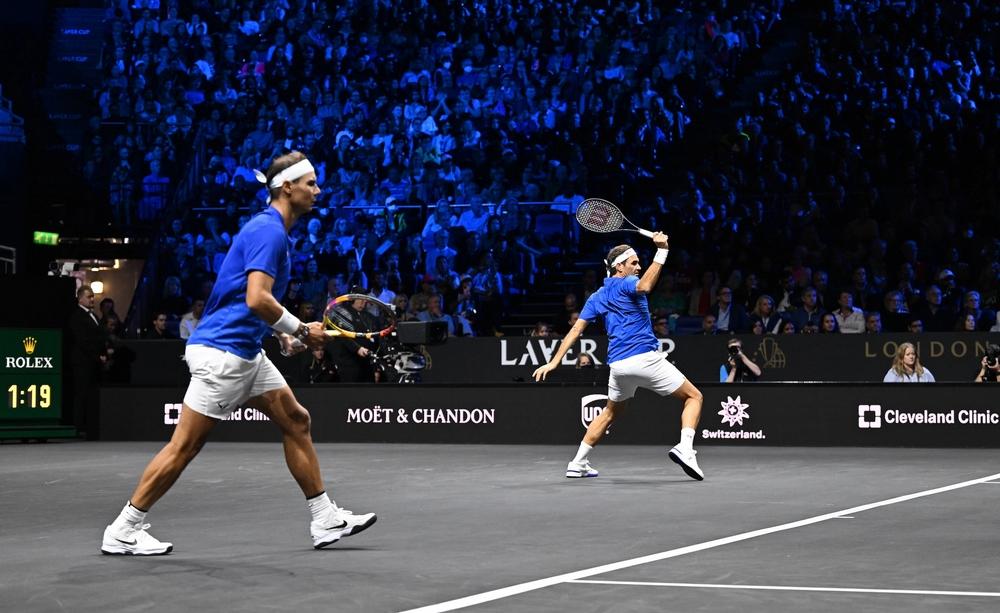 Rafa Nadal e Roger Federer