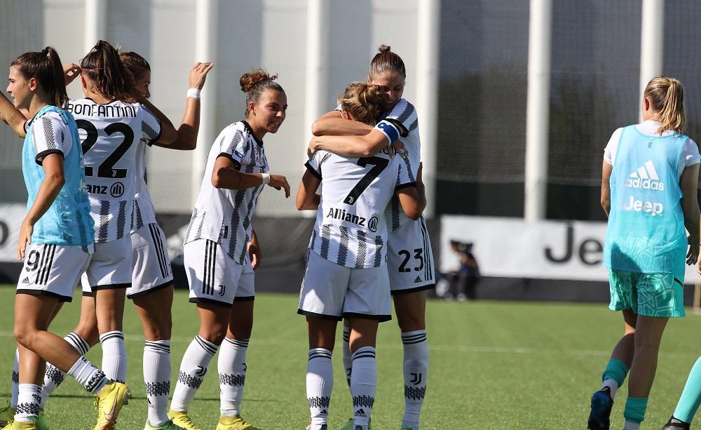 Juventus femminile esultanza