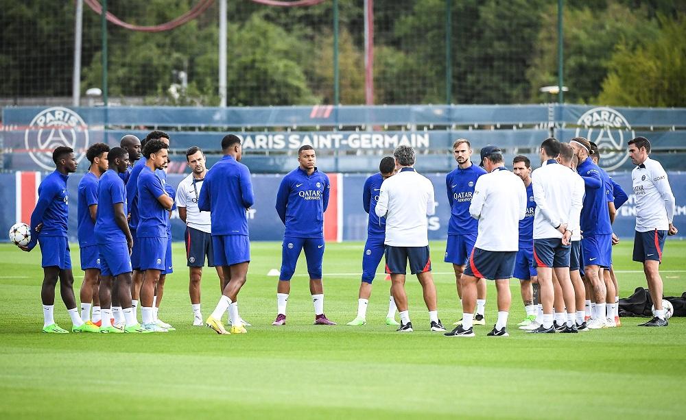 Psg allenamento