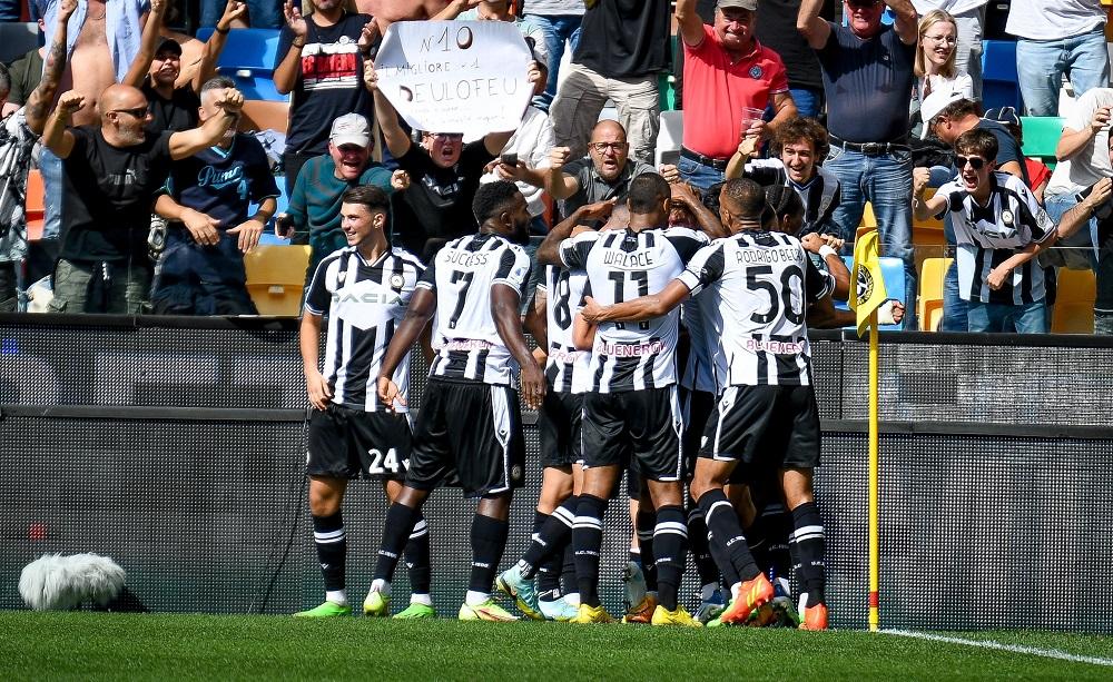 Udinese esultanza