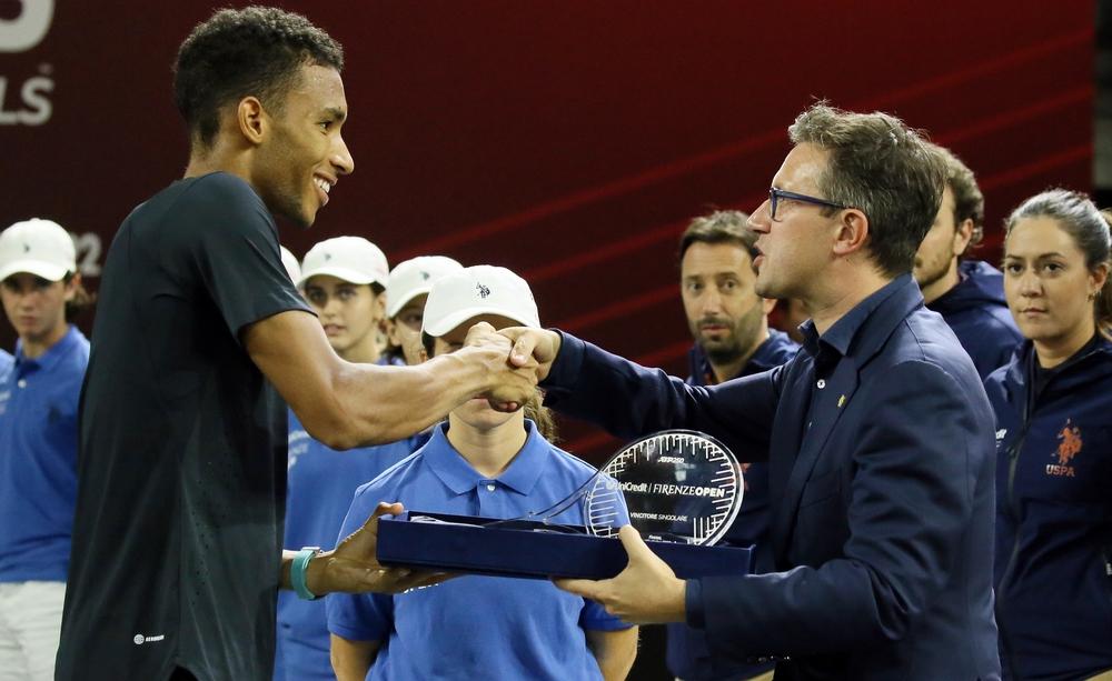 Felix Auger-Aliassime e Dario Nardella