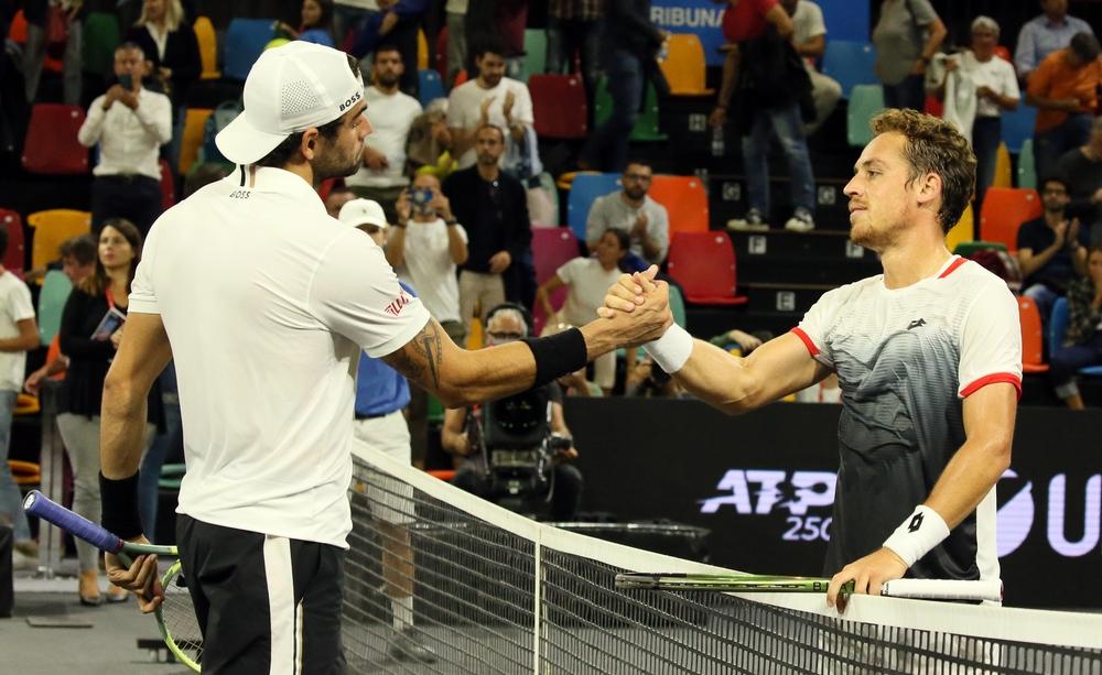 Matteo Berrettini e Roberto Carballes Baena