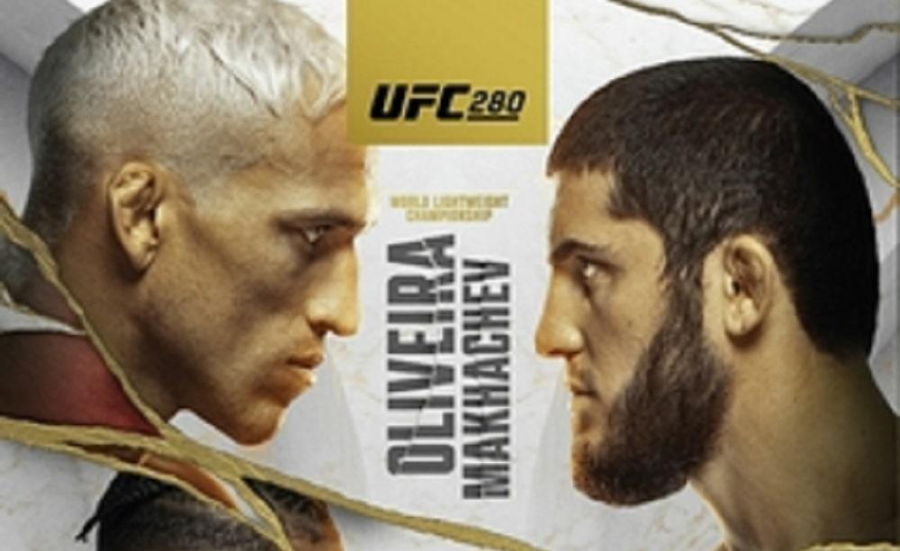 Oliveira Makhachev Poster