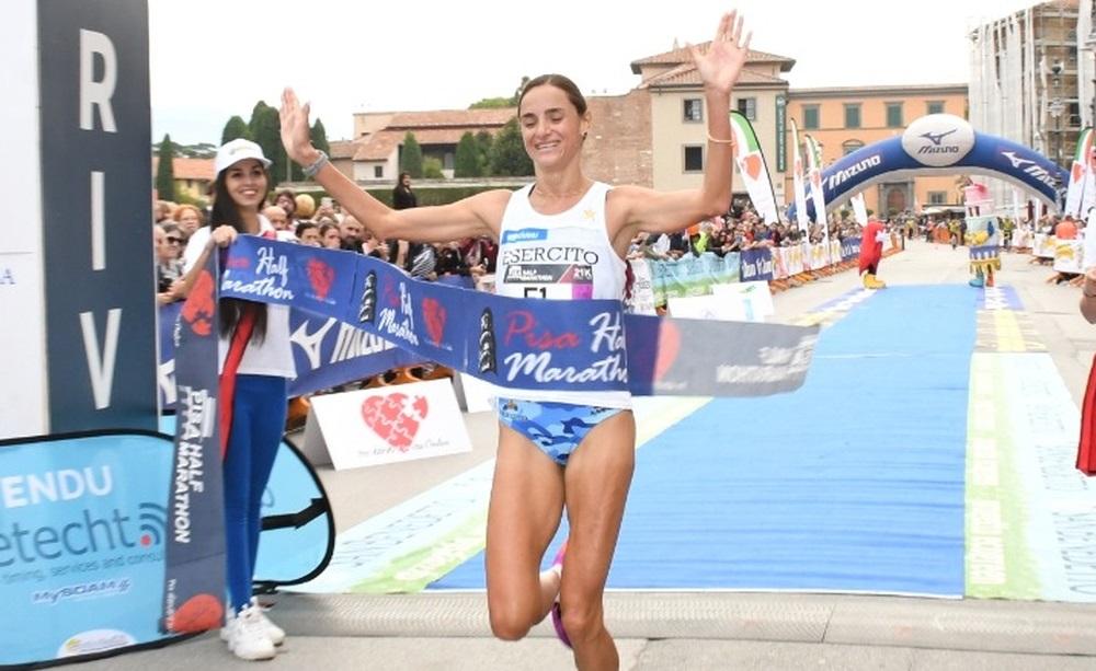 Sofiia Yaremchuk - Foto Organizzazione Campionati Italiani mezza maratona