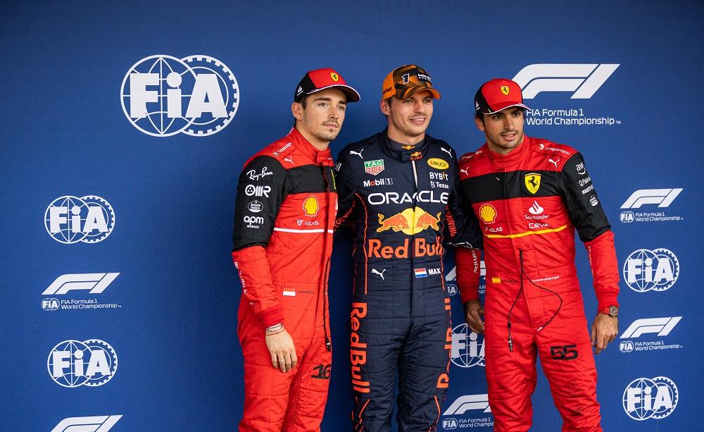 Verstappen-Leclerc-Sainz