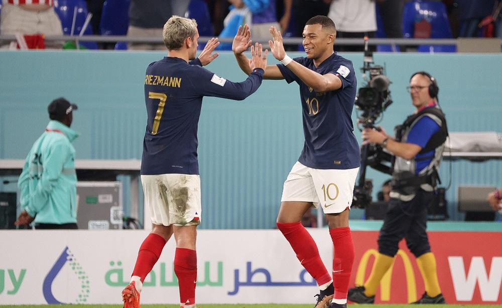 Griezmann e Mbappe